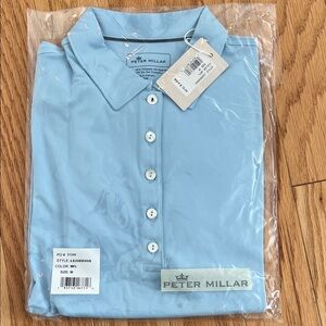 Peter Millar Sky Blue Polo Shirt